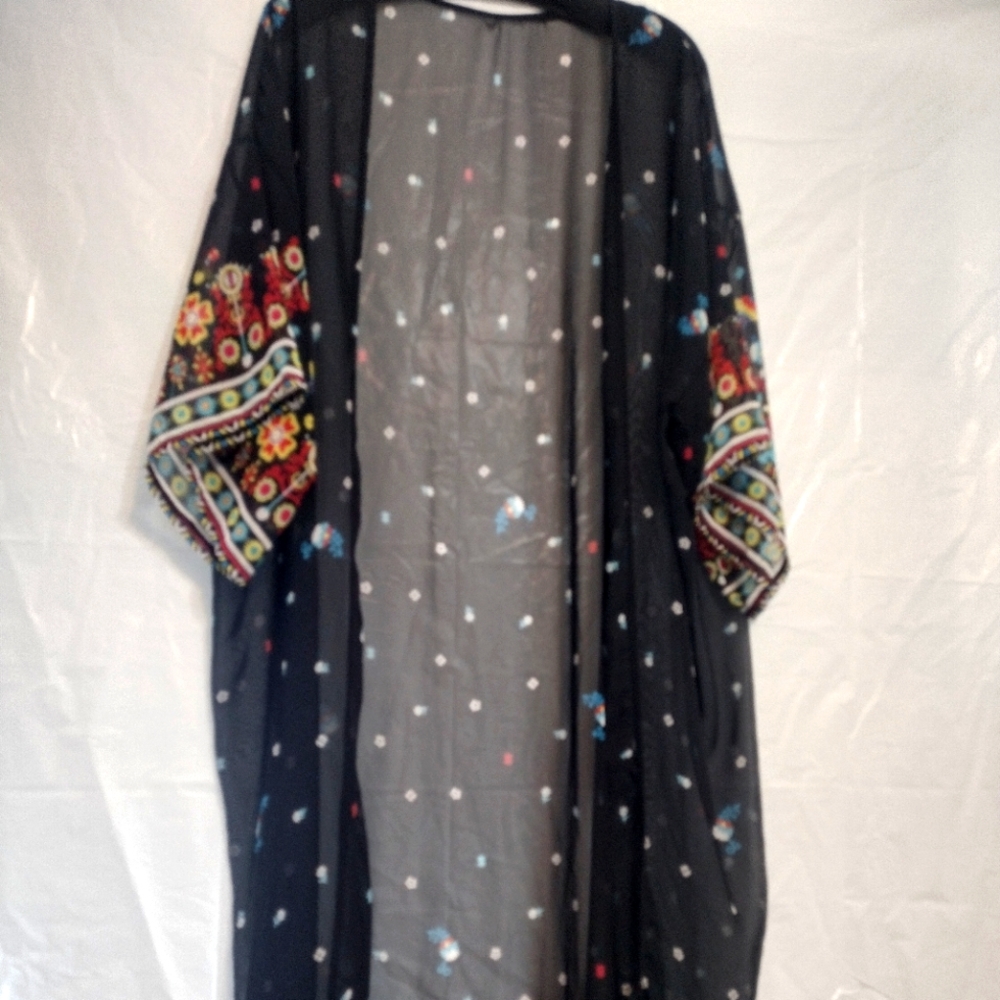 Plus size kimono